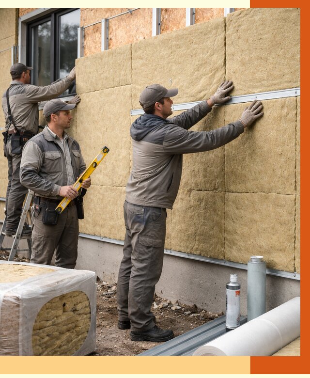 Утепление дома из SIP панелей в Дедовске от 6817 руб./м² под ключ | ТепломастерДдв