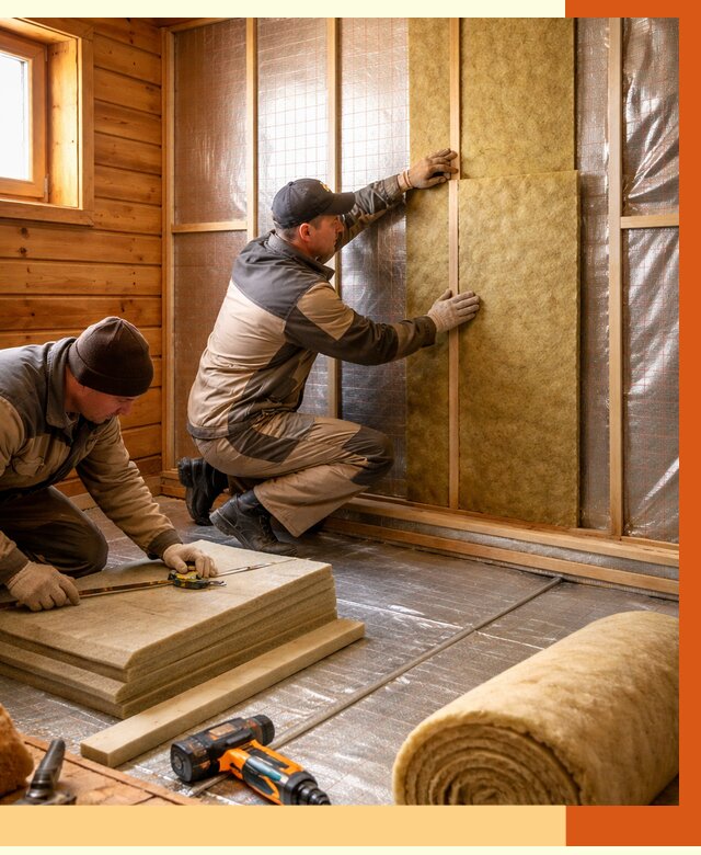 Утепление бани изнутри в Дедовске под ключ от 4618 руб./м² | ТепломастерДдв