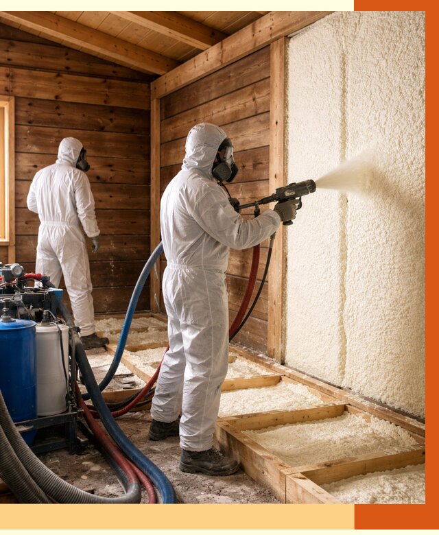 Утепление бани ппу в Дедовске под ключ от 4618 руб./м2 | ТепломастерДдв - напыление и монтаж ппу