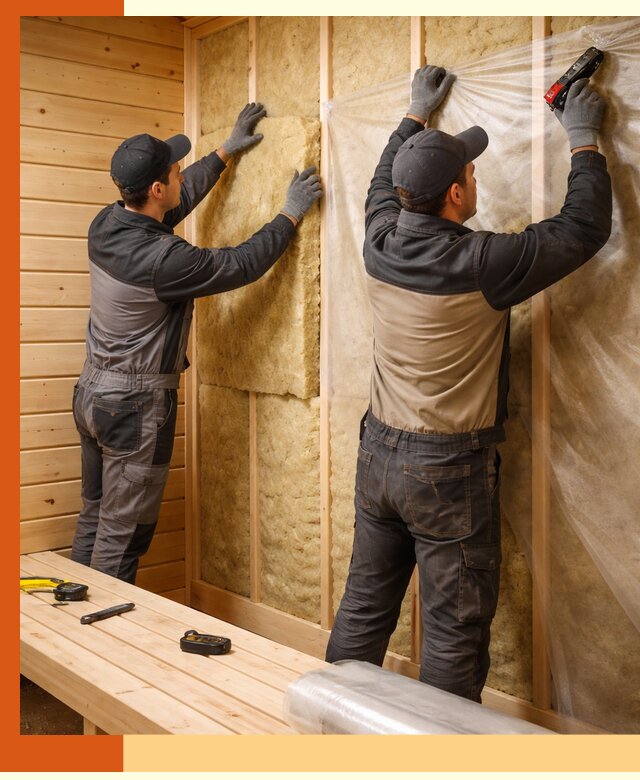 Профессиональное утепление сауны в Дедовске с гарантиями качества