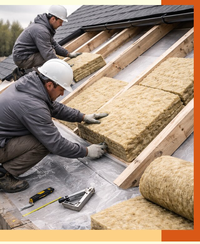 Утепление крыши в Дедовске от 2034 руб./м2 — комплексное утепление кровли | ТепломастерДдв