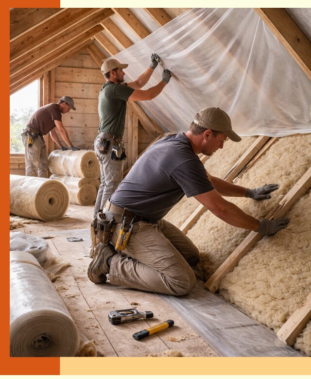 Утепление крыши изнутри в Дедовске: профессионально и надежно