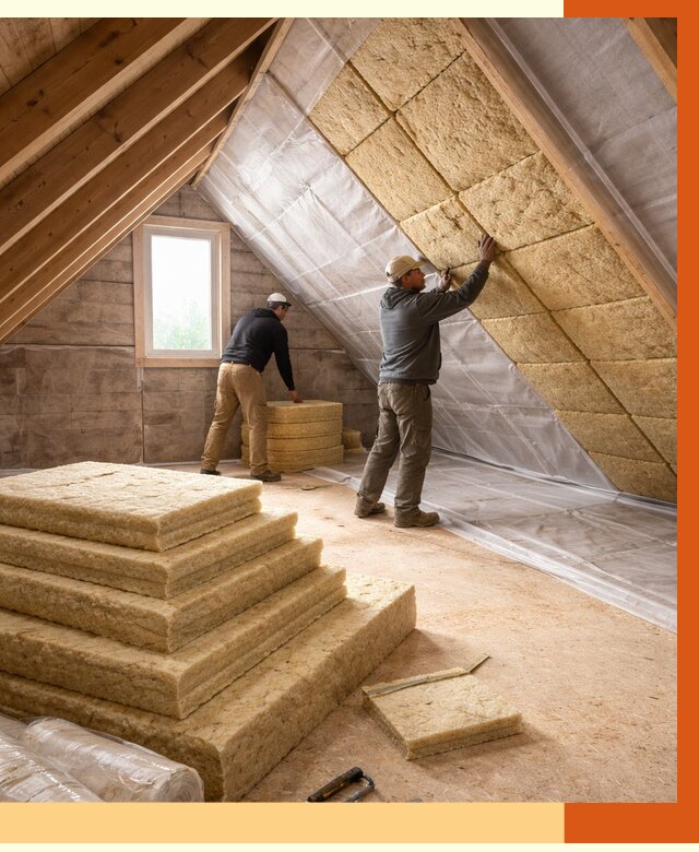 Утепление мансарды в Дедовске от 2749 руб/м2 — комплексно и под ключ | ТепломастерДдв