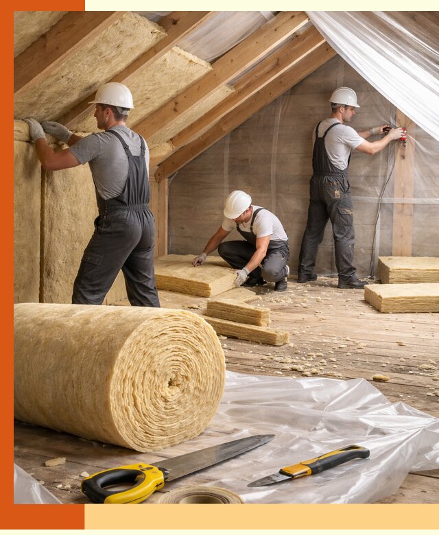 Профессиональное утепление мансарды в Дедовске качественно и надежно