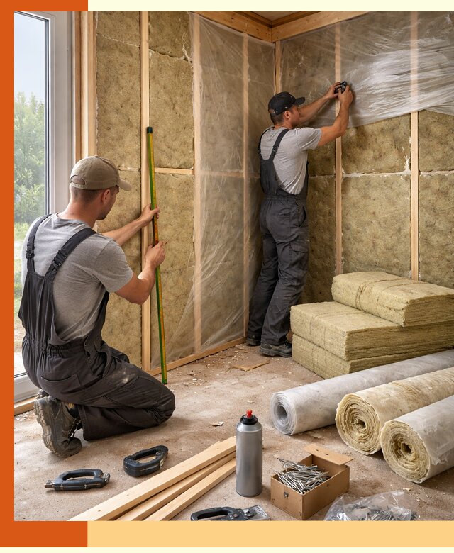 Профессиональное утепление веранды и крыльца в Дедовске