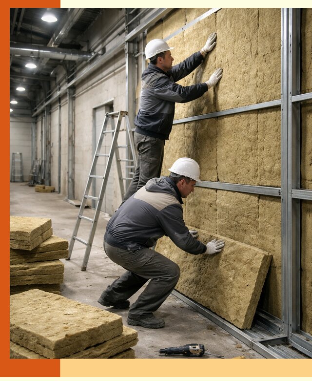 Утепление цеха под ключ в Дедовске с гарантией качества