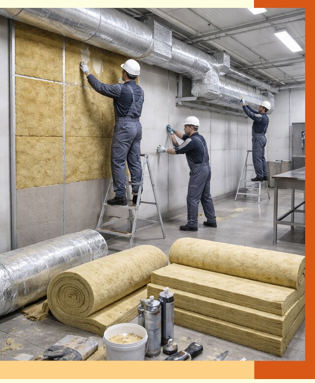 Утепление пищевого цеха в Дедовске от 13744 руб./м² — комплексно под ключ | ТепломастерДдв
