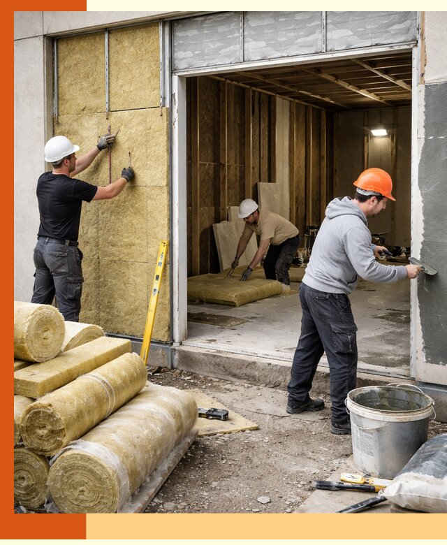 Утепление торгового павильона в Дедовске — качественно и энергоэффективно