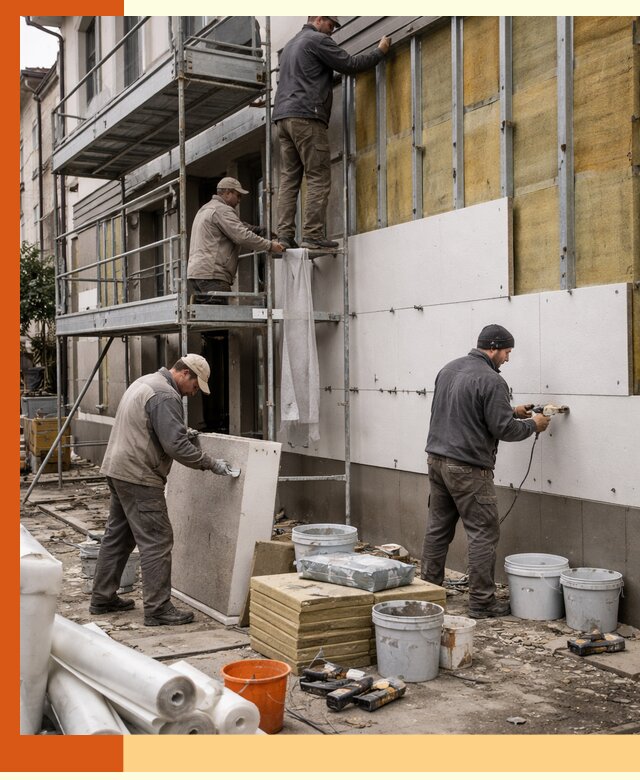 Утепление гостиницы под ключ в Дедовске с гарантией качества