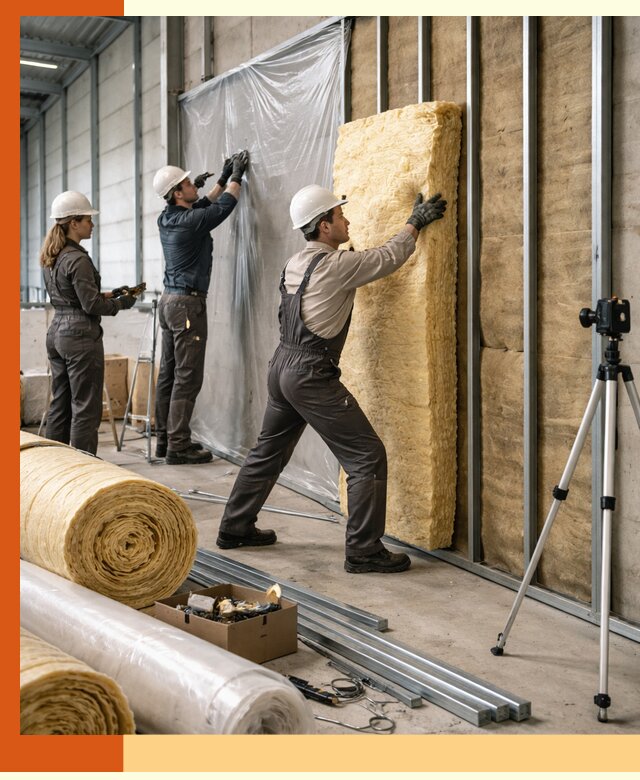 Утепление складского терминала в Дедовске профессионально и надёжно