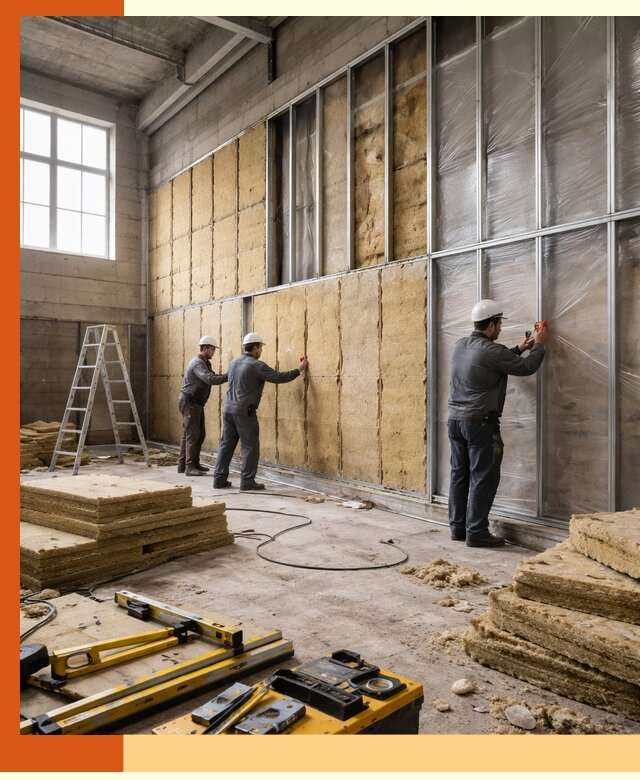 Утепление спортивного зала в Дедовске качественно и недорого