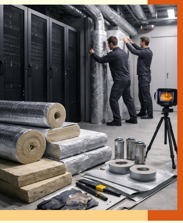 Утепление серверной в Дедовске от 9346 руб./м² — комплексно под ключ | ТепломастерДдв