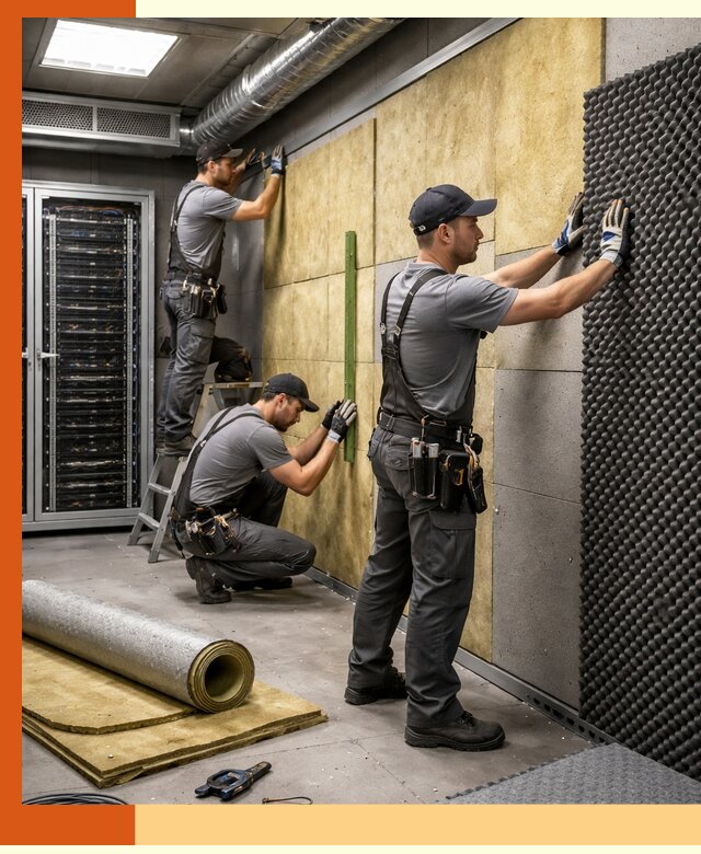 Утепление серверной комнаты профессионально в Дедовске