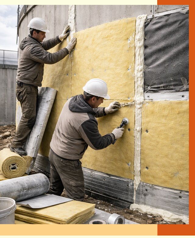 Утепление резервуара в Дедовске от 30236 руб/м2 — монтаж ППУ и комплекс под ключ | ТепломастерДдв