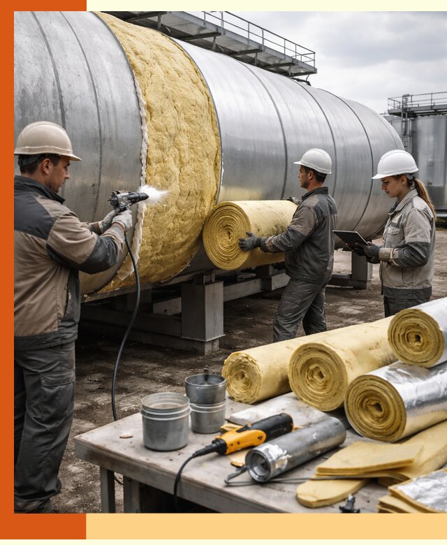 Утепление цистерны в Дедовске — утеплители и монтаж под ключ