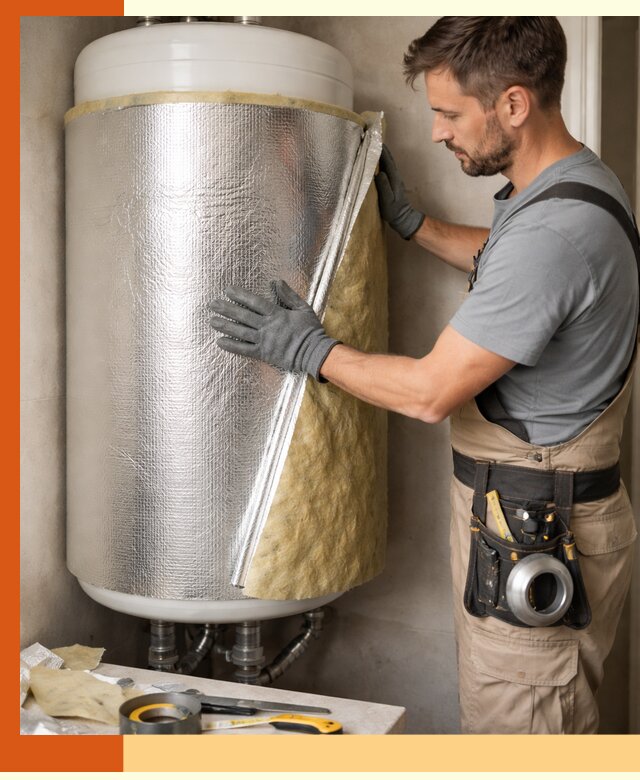 Утепление бойлера в Дедовске для снижения теплопотерь и экономии энергии