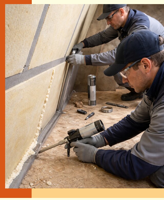 Герметизация стыков ППУ в Дедовске — надежное уплотнение швов