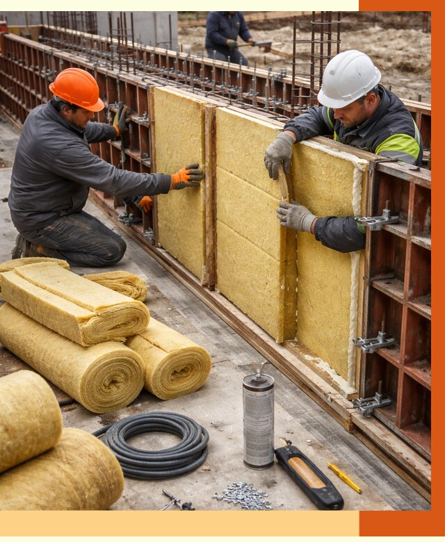 Теплоизоляция опалубки в Дедовске от 7916 руб. за м2 — услуги и монтаж | ТепломастерДдв