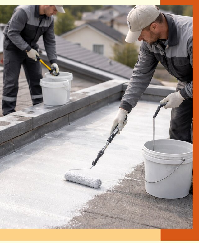 Утепление кровли жидкой теплоизоляцией в Дедовске от 2364 руб./м2 | ТепломастерДдв