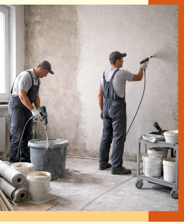 Утепление стен жидкой теплоизоляцией в Дедовске от 4618 руб/м² | ТепломастерДдв