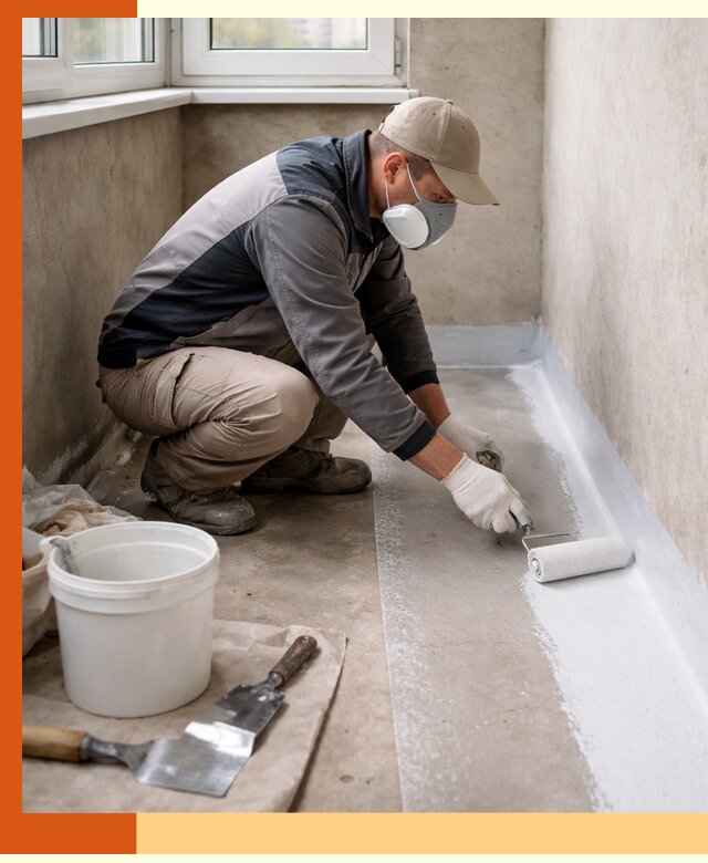 Утепление балкона жидкой теплоизоляцией в Дедовске