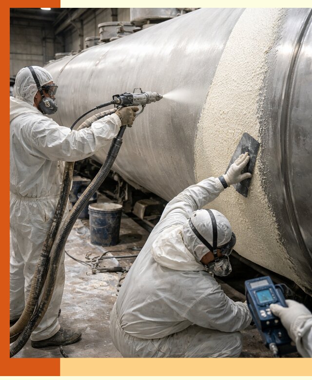 Утепление автоцистерн жидкой теплоизоляцией в Дедовске