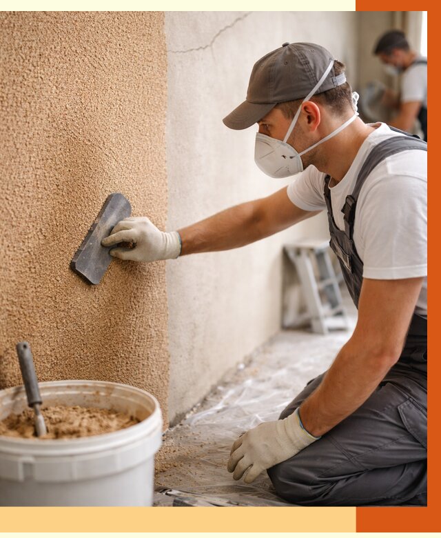 Утепление стен жидкой пробкой в Дедовске от 1814 руб./м2 — ТепломастерДдв под ключ