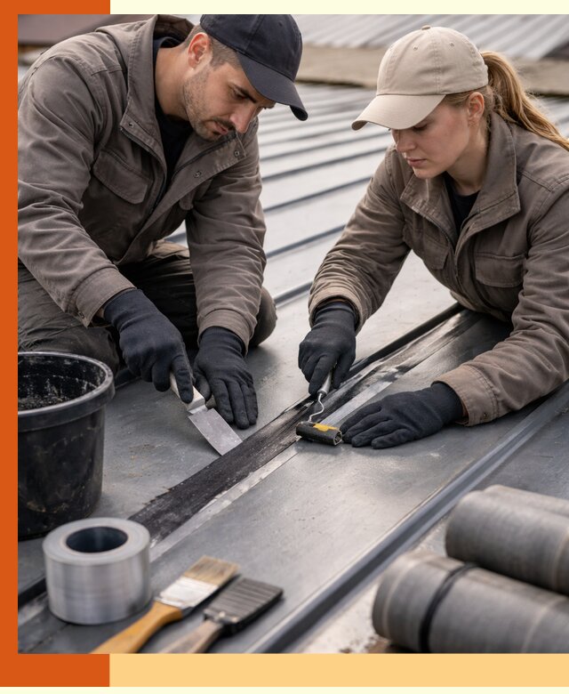 Гидроизоляция фальцевой кровли в Дедовске качественно и надежно