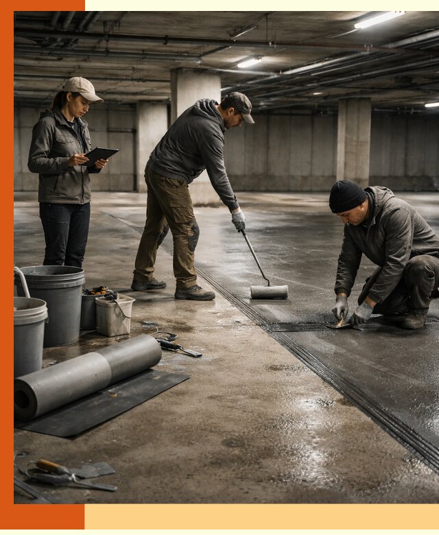 Гидроизоляция паркинга в Дедовске: качественная защита зданий