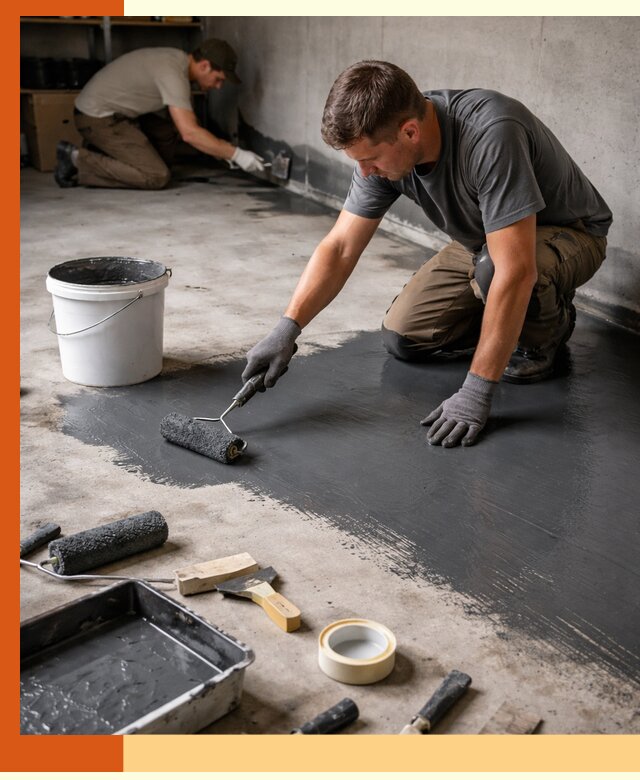 Гидроизоляция гаражного пола в Дедовске — надежная защита от влаги