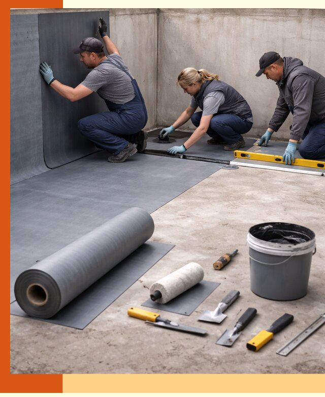 Гидроизоляция бассейна под ключ в Дедовске — надежная защита и герметизация