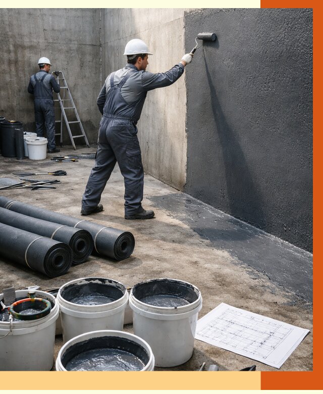 Гидроизоляция резервуара в Дедовске от 131940 руб. под ключ | ТепломастерДдв