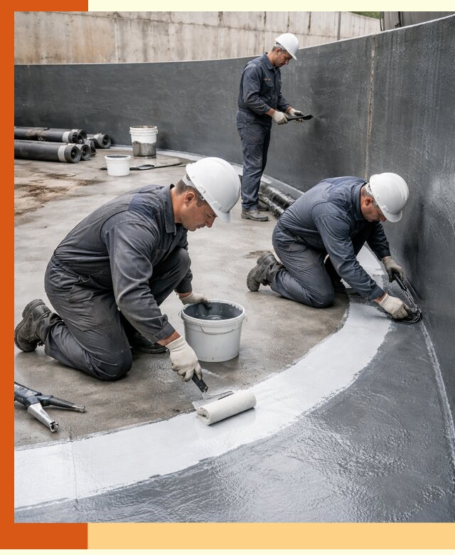 Гидроизоляция резервуара для топлива в Дедовске