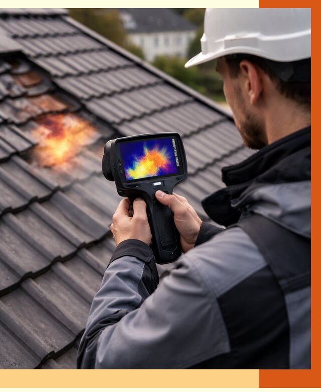 Тепловизионное обследование кровли в Дедовске от 4948 руб. — ТепломастерДдв под ключ