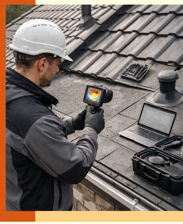 Тепловизионное обследование кровли в Дедовске для выявления дефектов