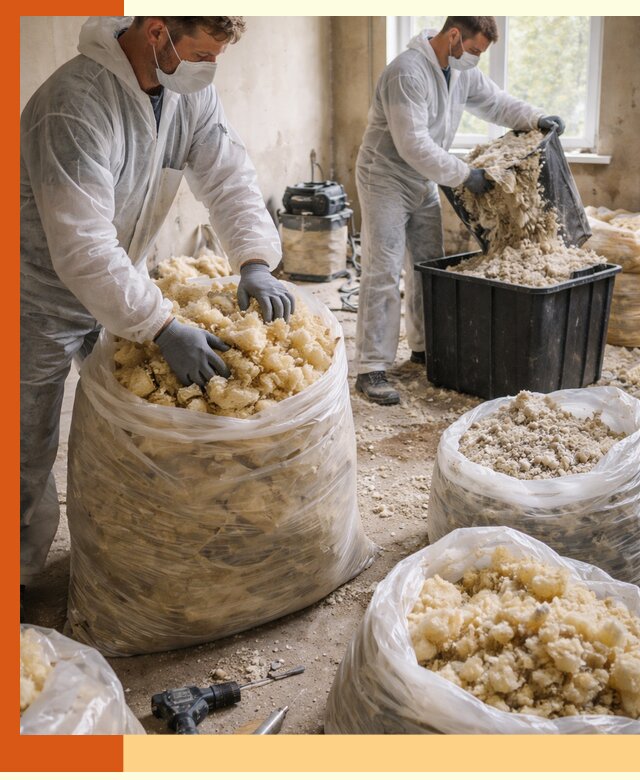 Утилизация старого утеплителя в Дедовске быстро и безопасно