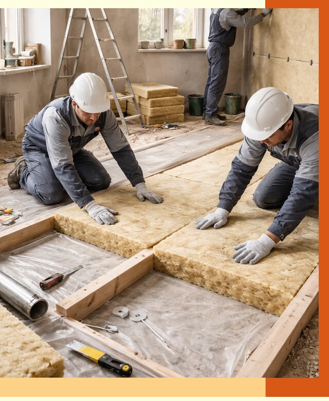 Восстановление теплоизоляции в Дедовске от 9346 руб. — ремонт утепления под ключ | ТепломастерДдв