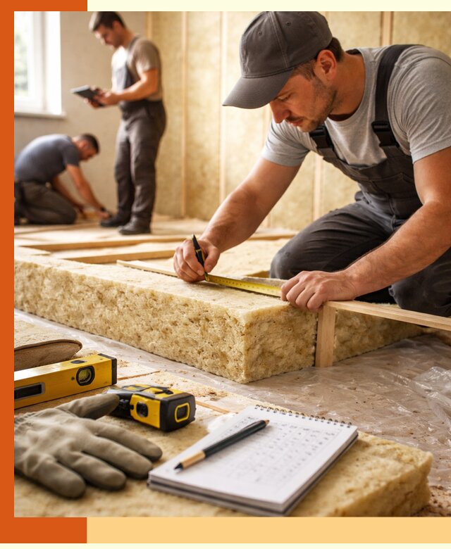 Расчет толщины утеплителя для зданий и помещений в Дедовске