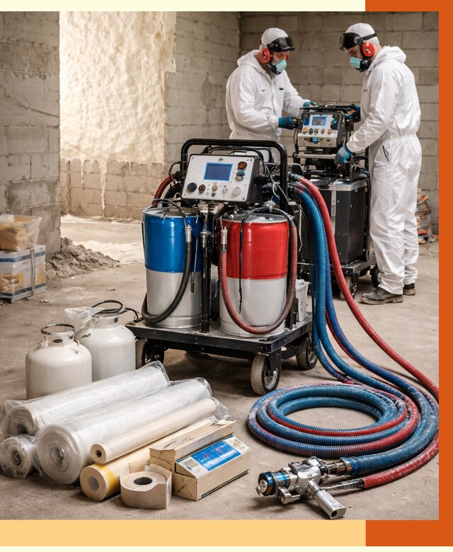 Аренда установки для напыления ППУ в Дедовске от 38483 руб. | ТепломастерДдв