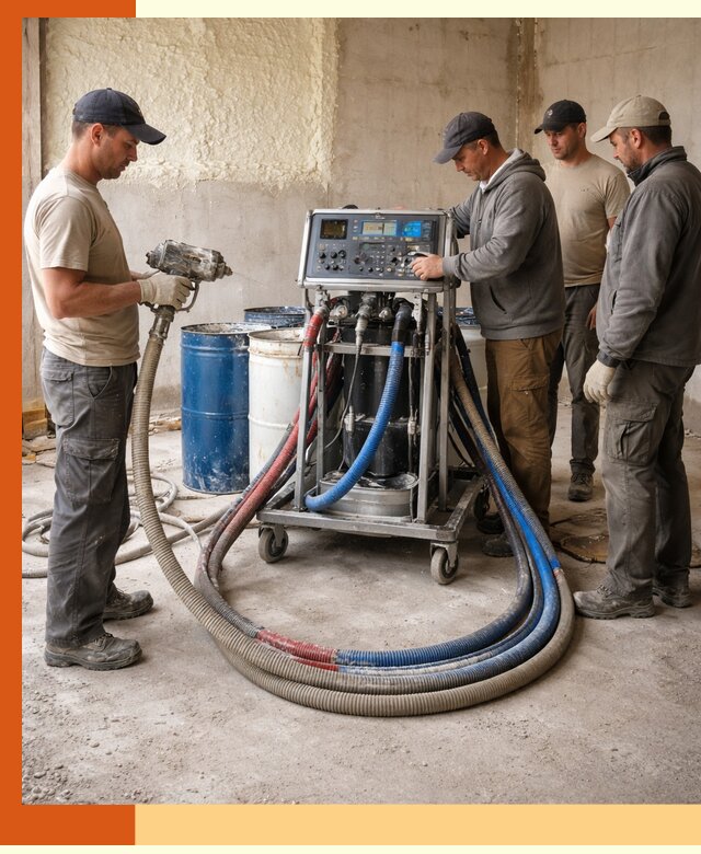 Аренда установки для напыления ППУ в Дедовске на выгодных условиях