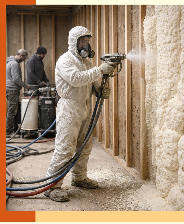 Обучение напылению ППУ: курсы для специалистов в Дедовске